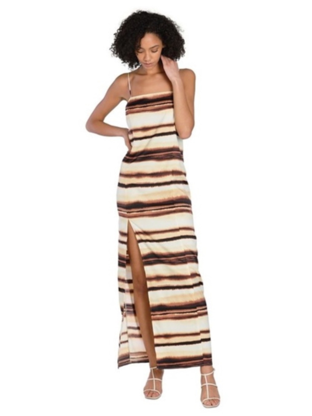 (20) Bar III Nicole Williams English Printed Apron Dress Medium